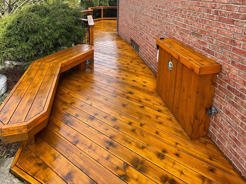 Wood stain and seal in Nashville Tennessee
