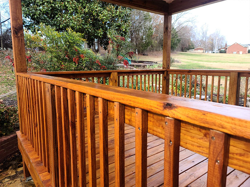Watertown Tennessee Restored Outdoor Wood Project Photo